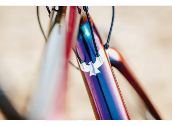 Allied Cycle Works Alfa Disc Rennrad-Rahmenset Harlequin Magenta to Gold