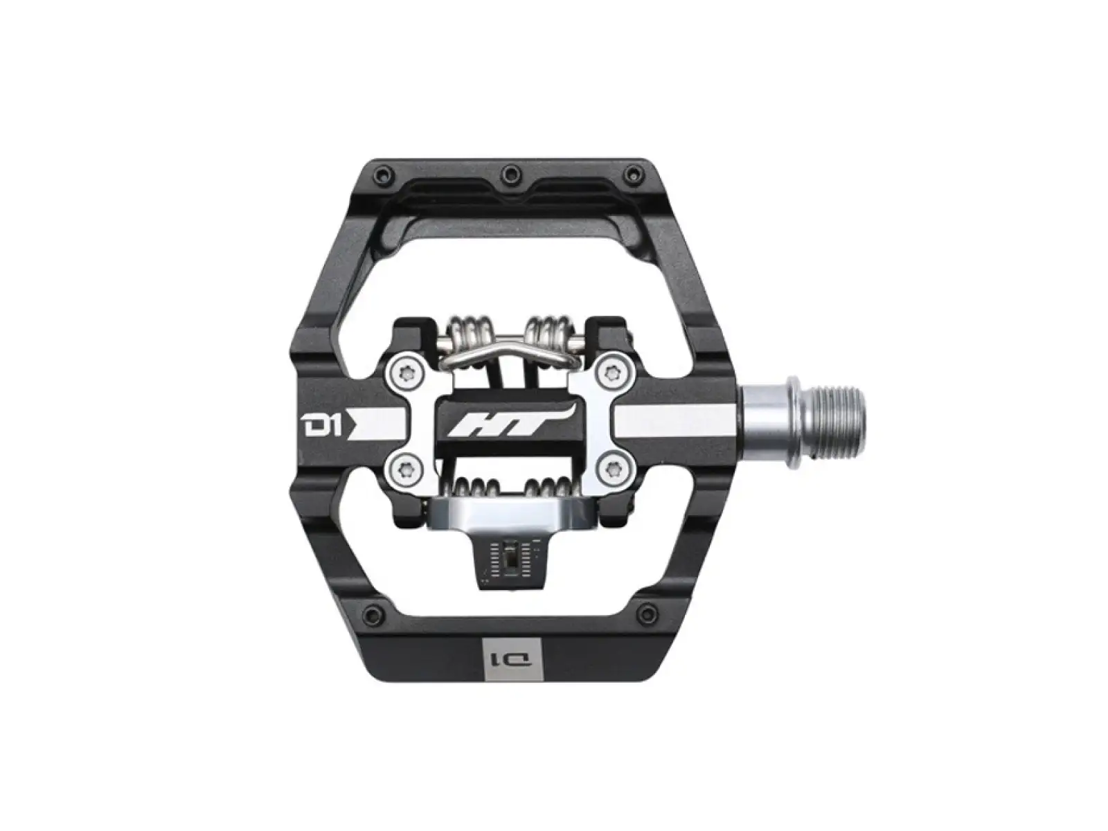 HT HTI-D1 MTB Flatpedale Schwarz