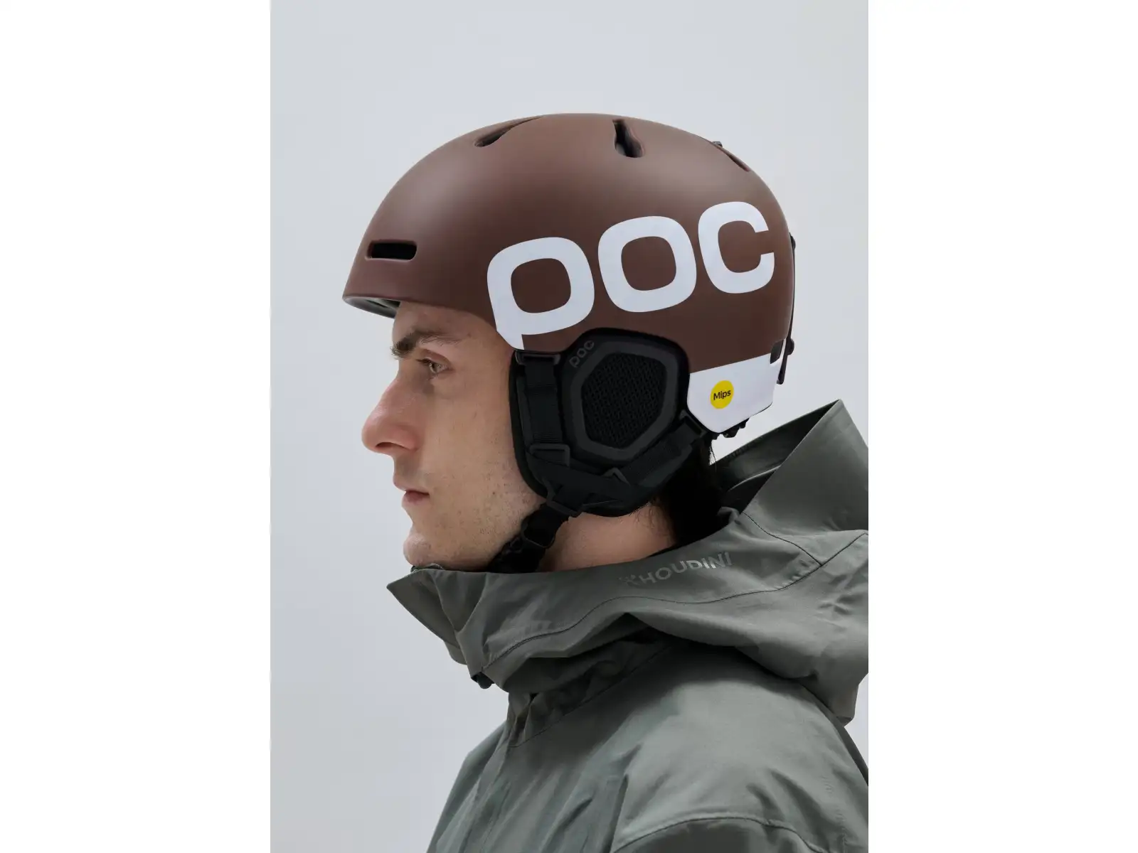POC Fornix BC Skihelm Bronzite Brown Matt