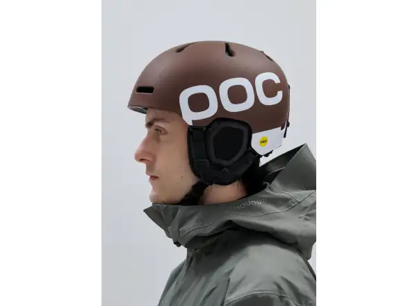 POC Fornix BC Skihelm Bronzite Brown Matt