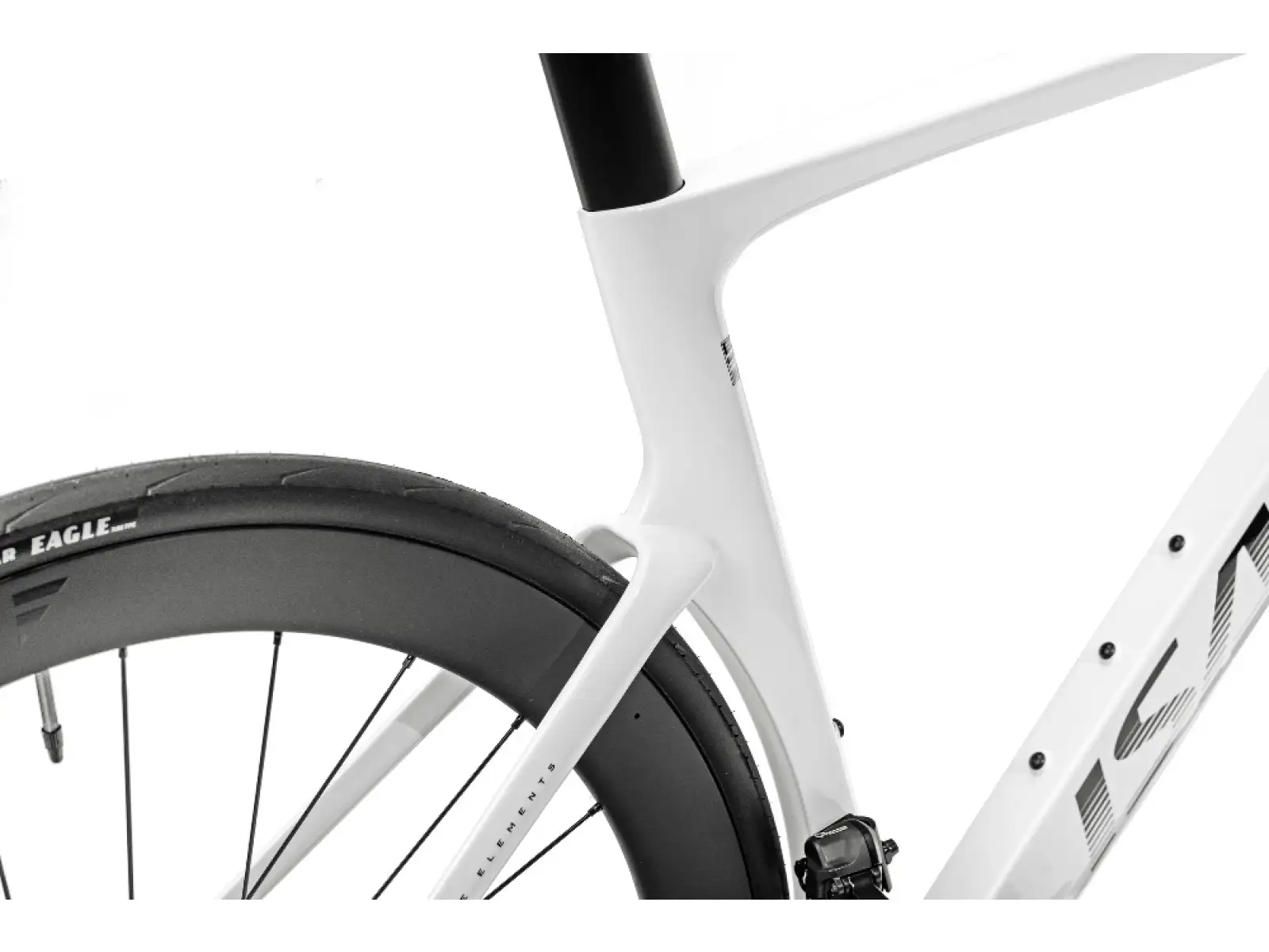 Isaac Meson DuraAce Di2 Rennrad Mineral White