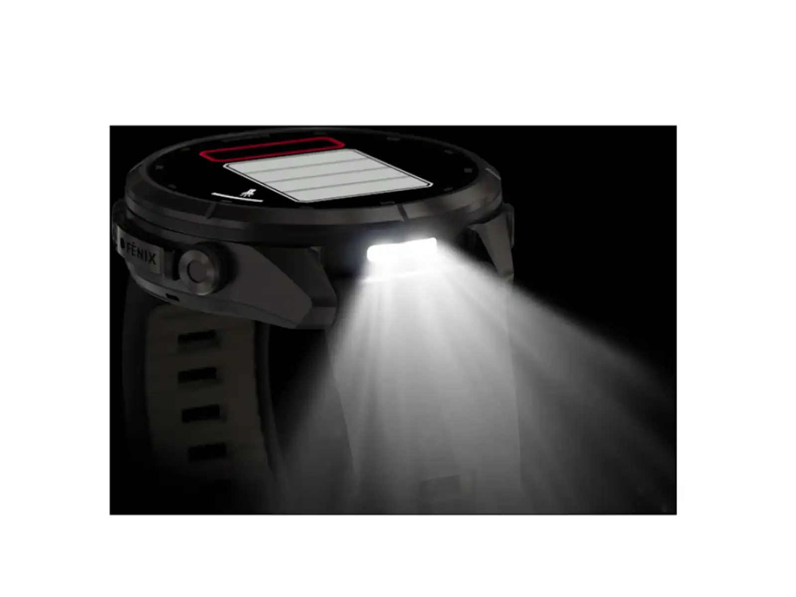 Garmin Fénix 9 Pro inReach 43 mm Smartwatch Carbon Gray DLC Titanium Black/Pebble Gray
