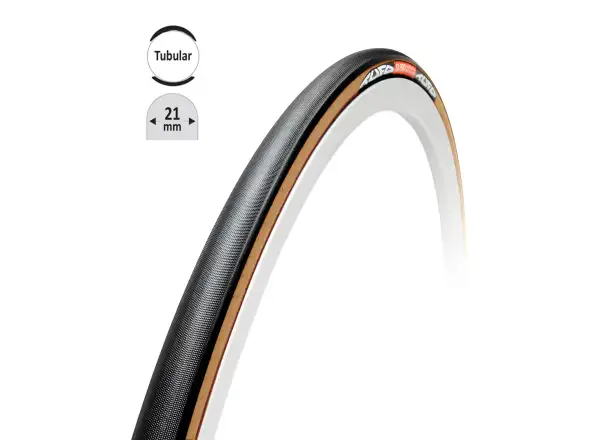 Tufo S3 Pro 28"/21 mm Schlauchreifen Schwarz/Beige