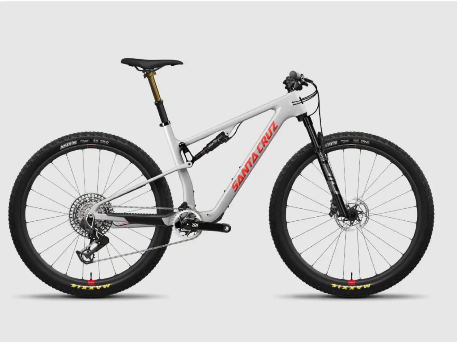 Santa Cruz Blur 4 CC XX AXS RSV 29" Mountainbike Matte Silver