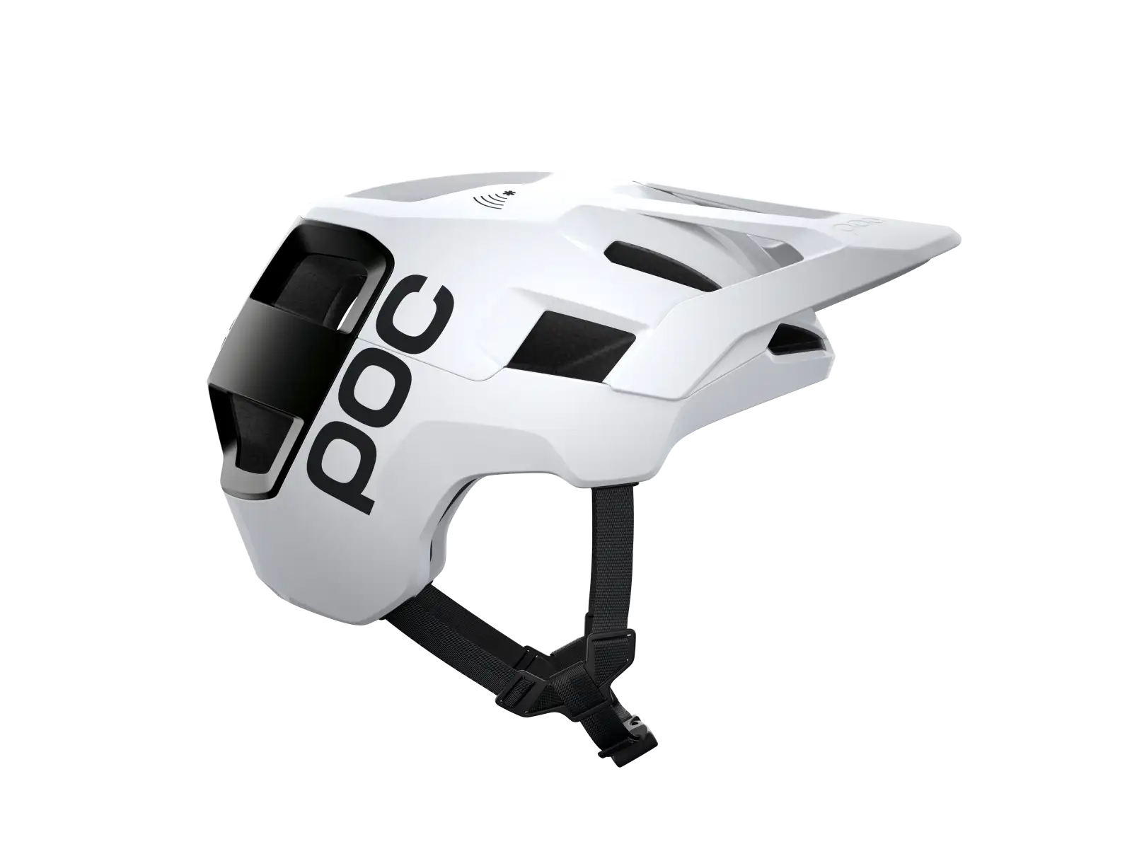 POC Kortal Race MIPS Helm Hydrogen White/Uranium Black Matt