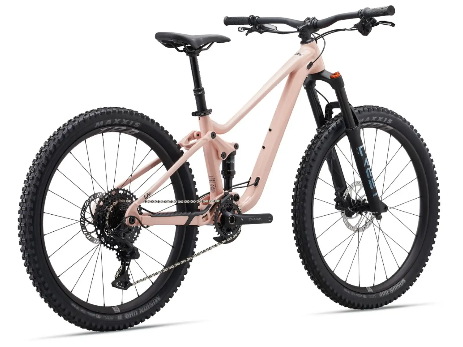 Liv Faith Kinder-Fully-Fahrrad in Radiant Pink
