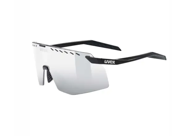 Uvex Pace Stage Fahrradbrille Black matt/Mirror Silver