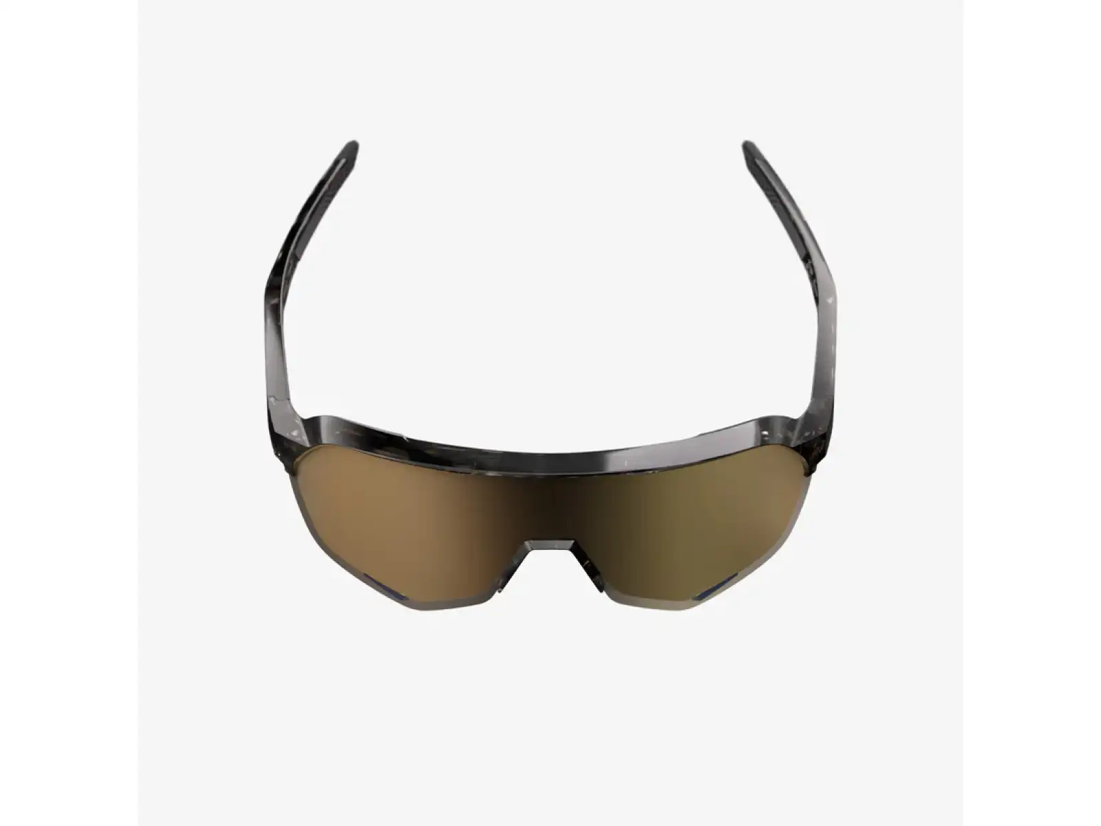 100% S2 Sonnenbrille – Gloss Black Havana / Soft Gold Mirror