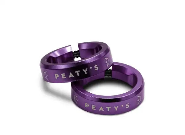 Peaty's Monarch Lock Ring Griffklemme Violett
