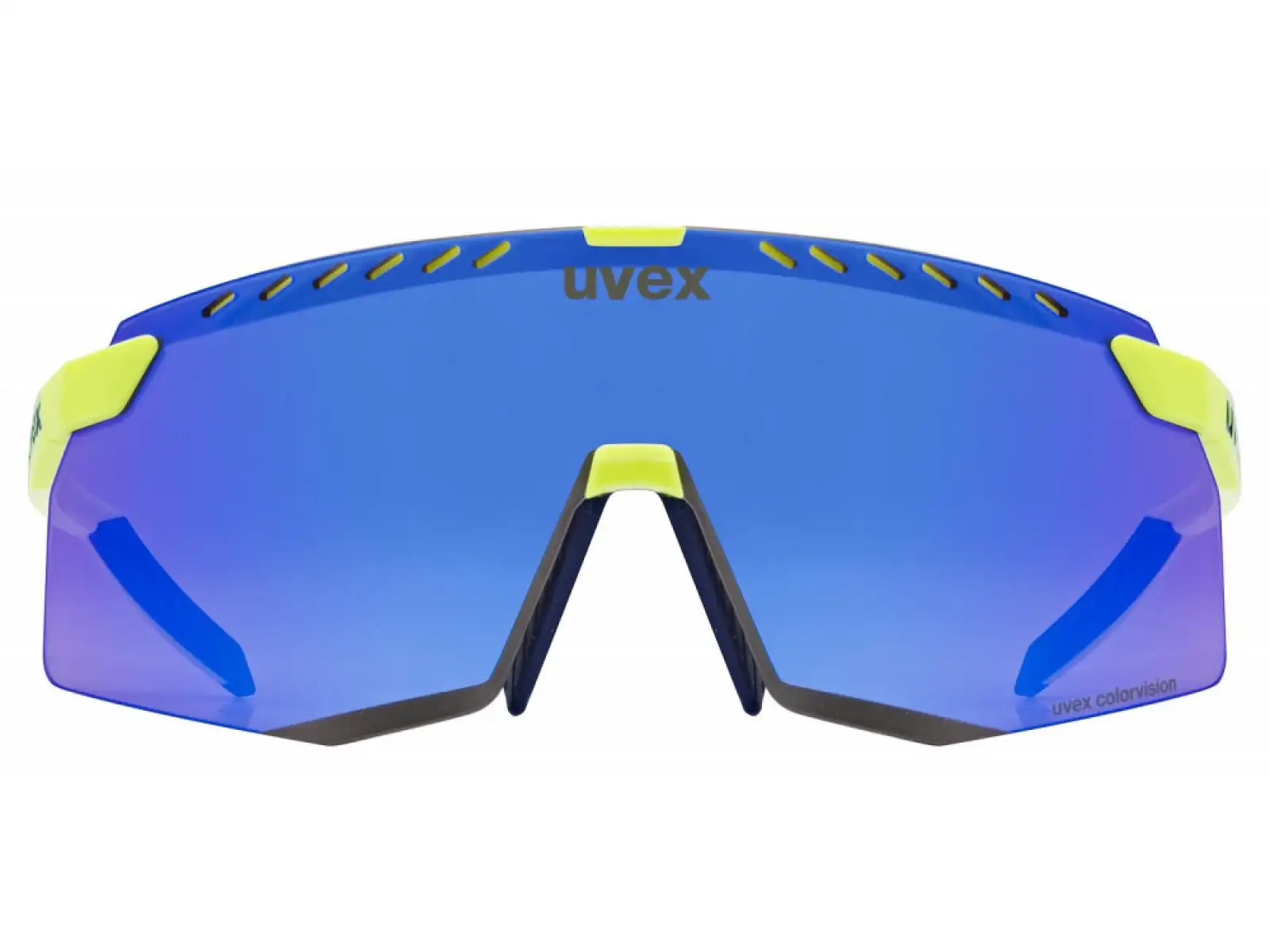 Uvex Pace Stage ColorVision Brille Yellow Matt/Mirror Blue
