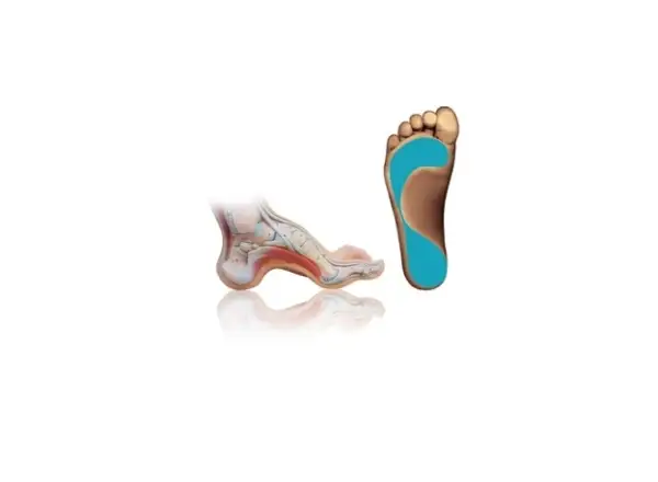 Sidas 3feet Comfort CZ High Arch Einlagen für Schuhe hohe Fußgewölbe 1 Paar