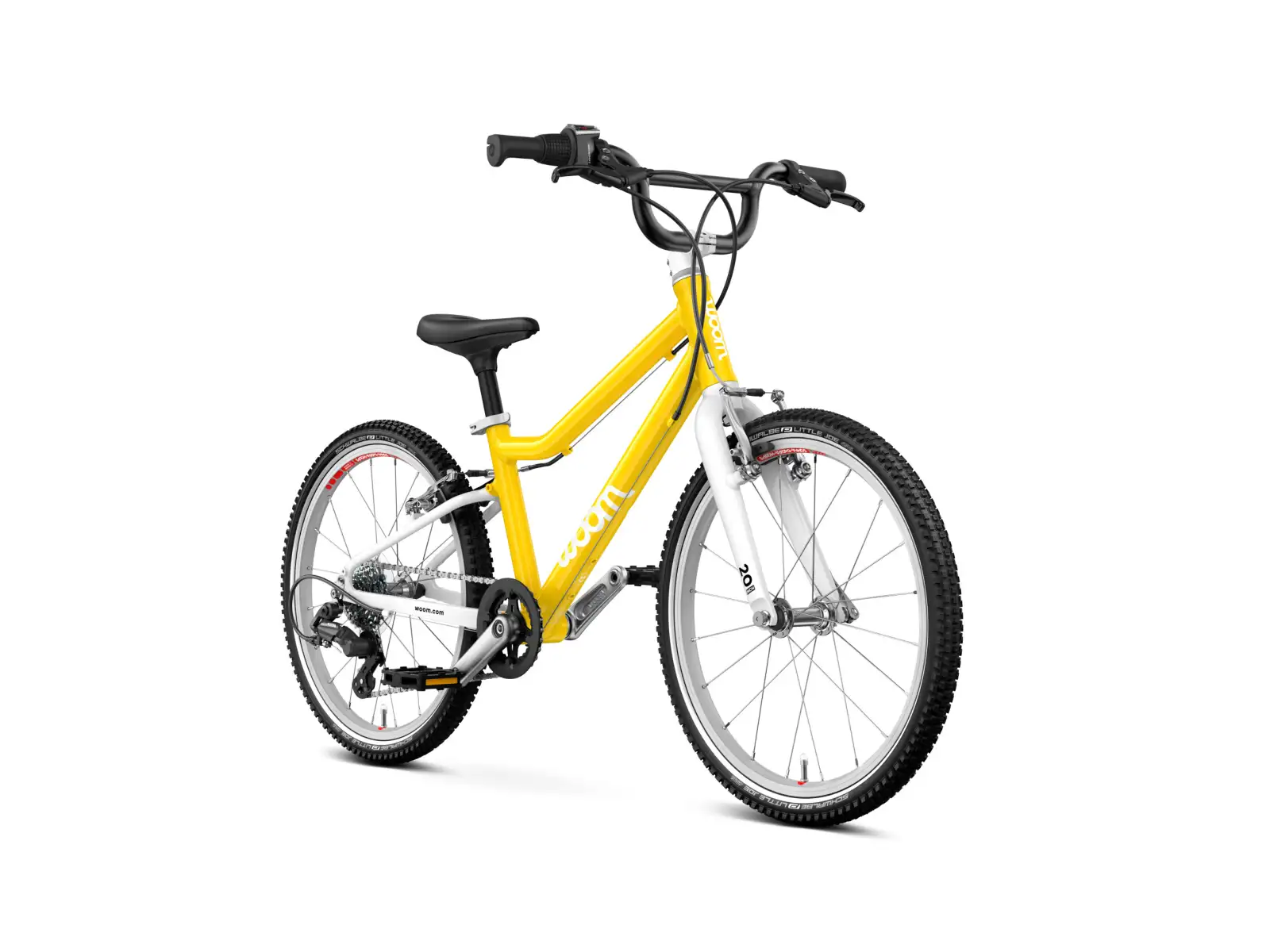 Woom GO 4 Vibrant Yellow 20 Kinderfahrrad