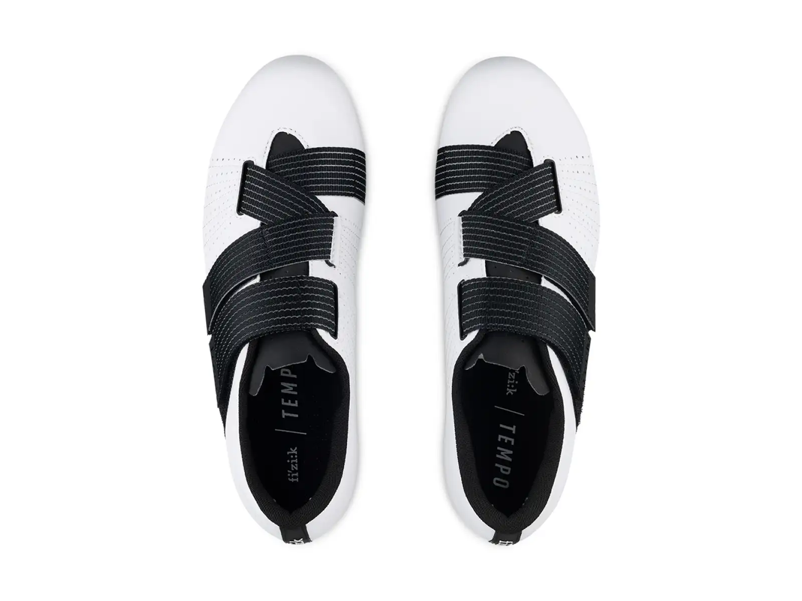 Fizik Tempo Powerstrap R5 Herren Fahrradschuhe White/Black