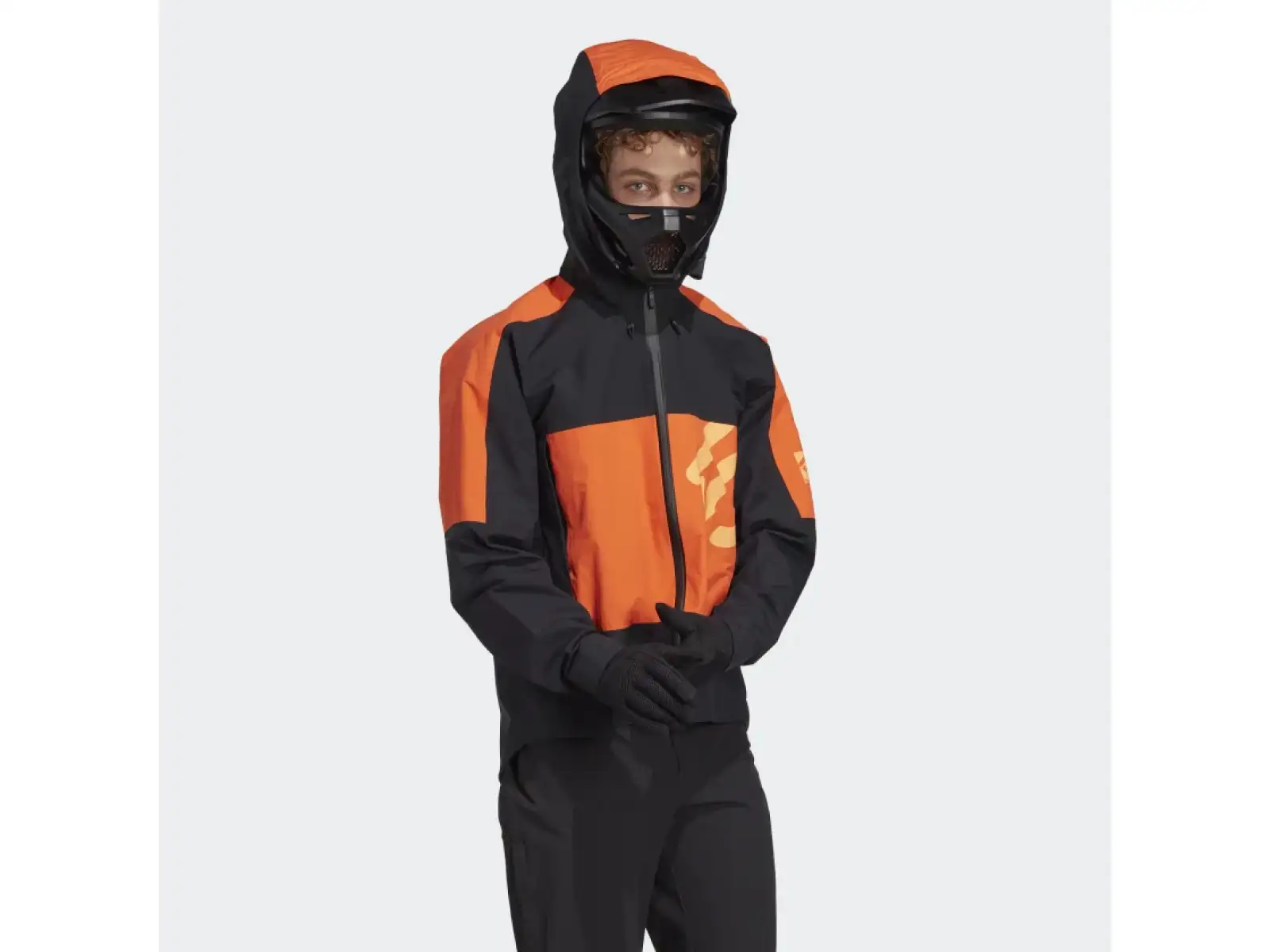 Five Ten Rain Herrenjacke Schwarz/HalbImpact Orange