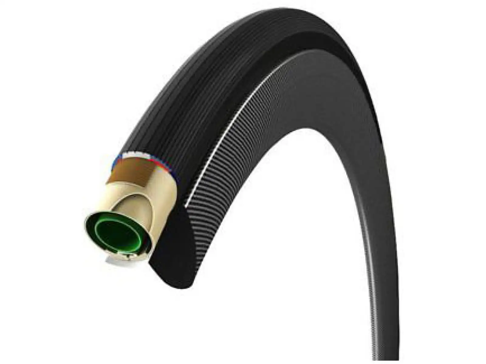Vittoria Corsa G2.0 25-28" Rennschlauch in vollschwarz.