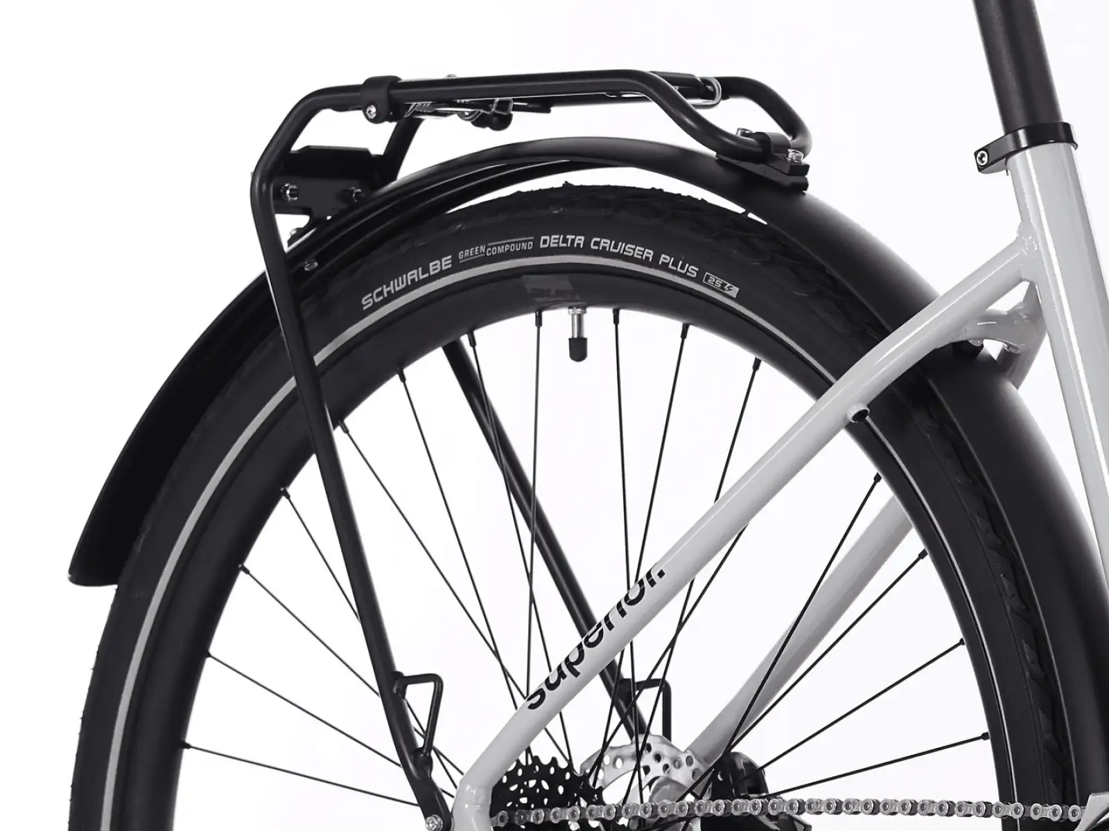 Superior Blox 6.2 T MS Stadtfahrrad Gloss Grey