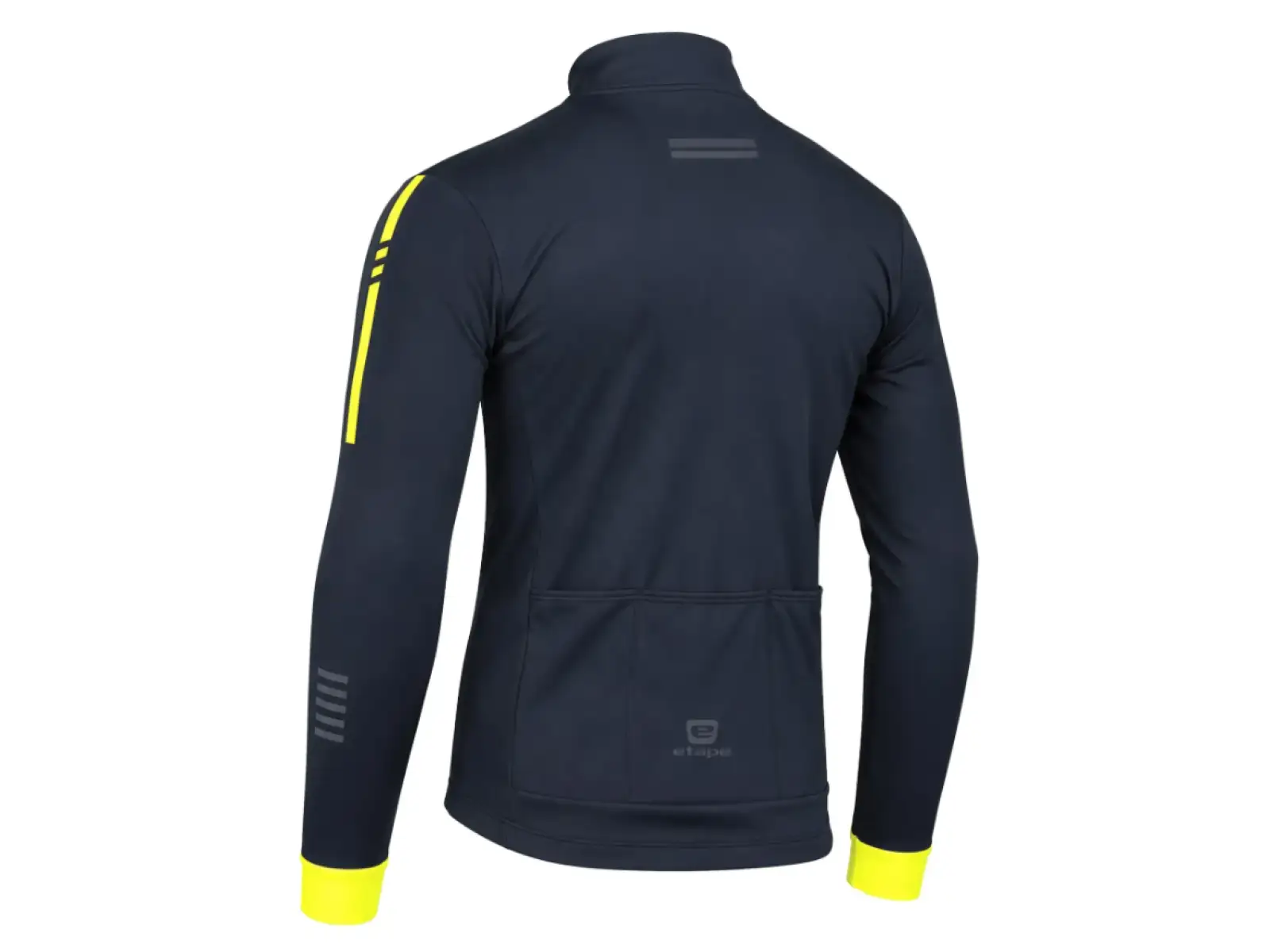 Etape Tonale Herren-Trikot Langarm Petrolfarben