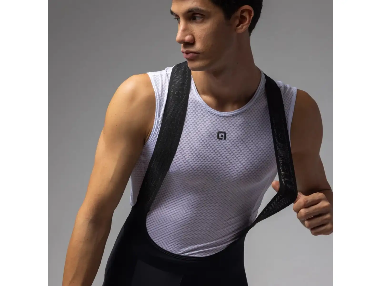 Alé Pragma Corsa 2.0 Herren Shorts mit Einsatz und Trägern White