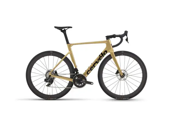 Cervélo Soloist Force eTap AXS Rennrad Goldstaub