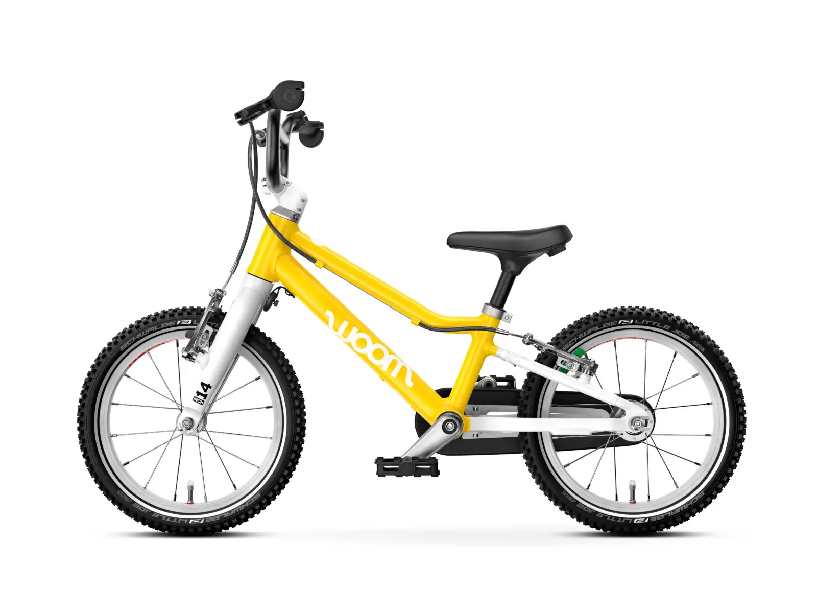 Woom GO 2 Vibrant Yellow 14 Kinderfahrrad