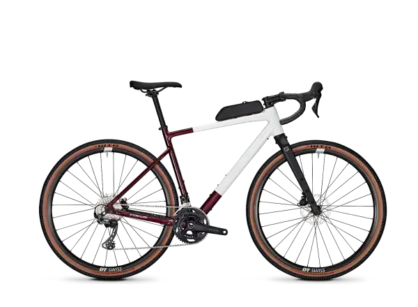 Focus Atlas 6.8 Gravelbike Weiß glänzend/Mahagonirot glänzend