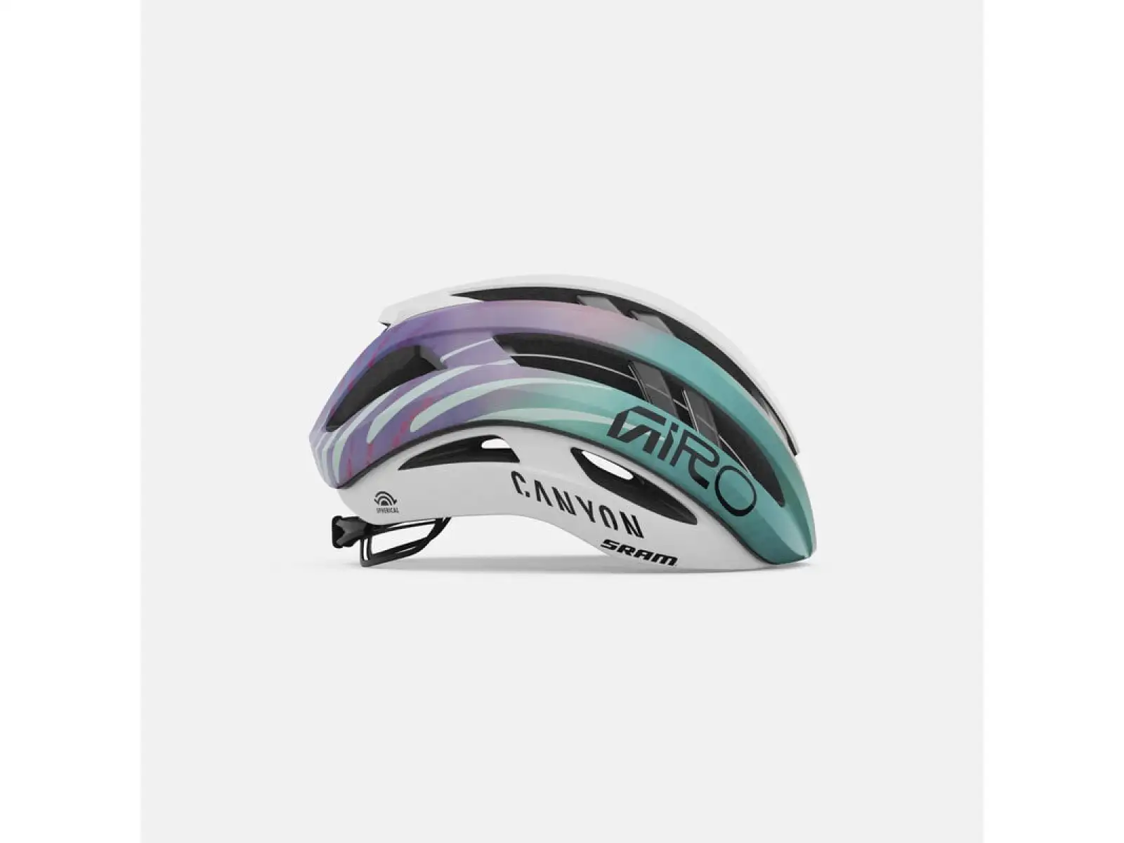 GIRO Aries Spherical Helm Matt Weiß/Schwarz CSR