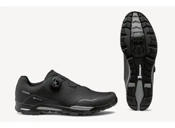 Northwave X-Trail Plus GTX MTB Winter Herren-Fahrradschuhe Schwarz