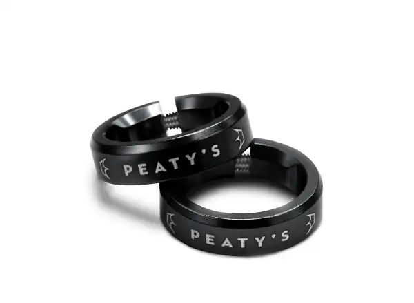 Peaty's Monarch Lock Ring Griffklemme Schwarz