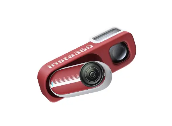 Insta360 GO 3S Kamera Retro Bundle 64 GB Sonderedition rot