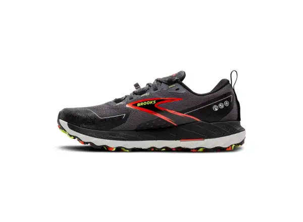 Brooks Cascadia 18 GTX Herren Laufschuhe Schwarz
