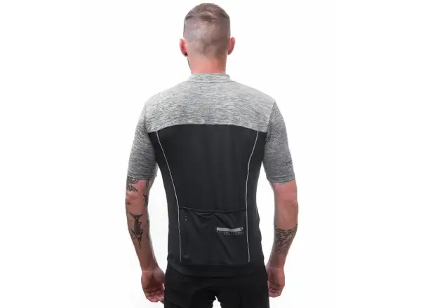 Sensor Cyklo Motion Herren Trikot kurzarm schwarz/grau