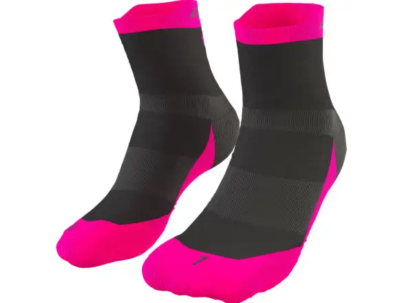 Dynafit Transalper niedrige Wandersocken Magnet Pink glo