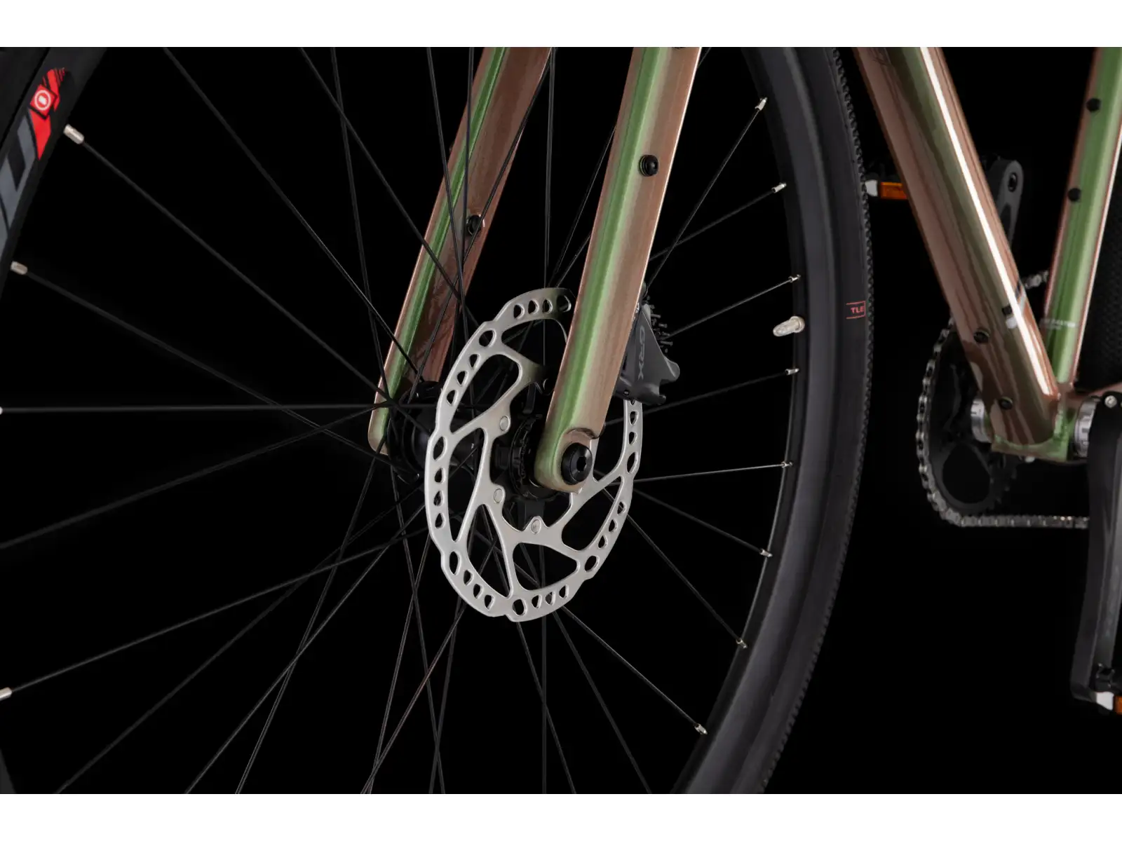 4Ever Gromvel Elite Gravelbike Green dragon