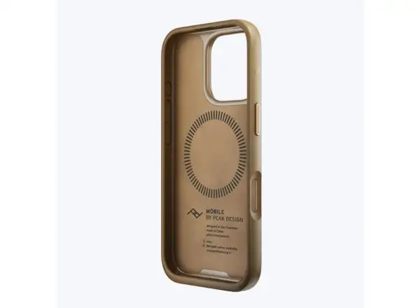 Peak Design Mobile Everyday Clarino Case iPhone 16 Pro Handyhülle Tan