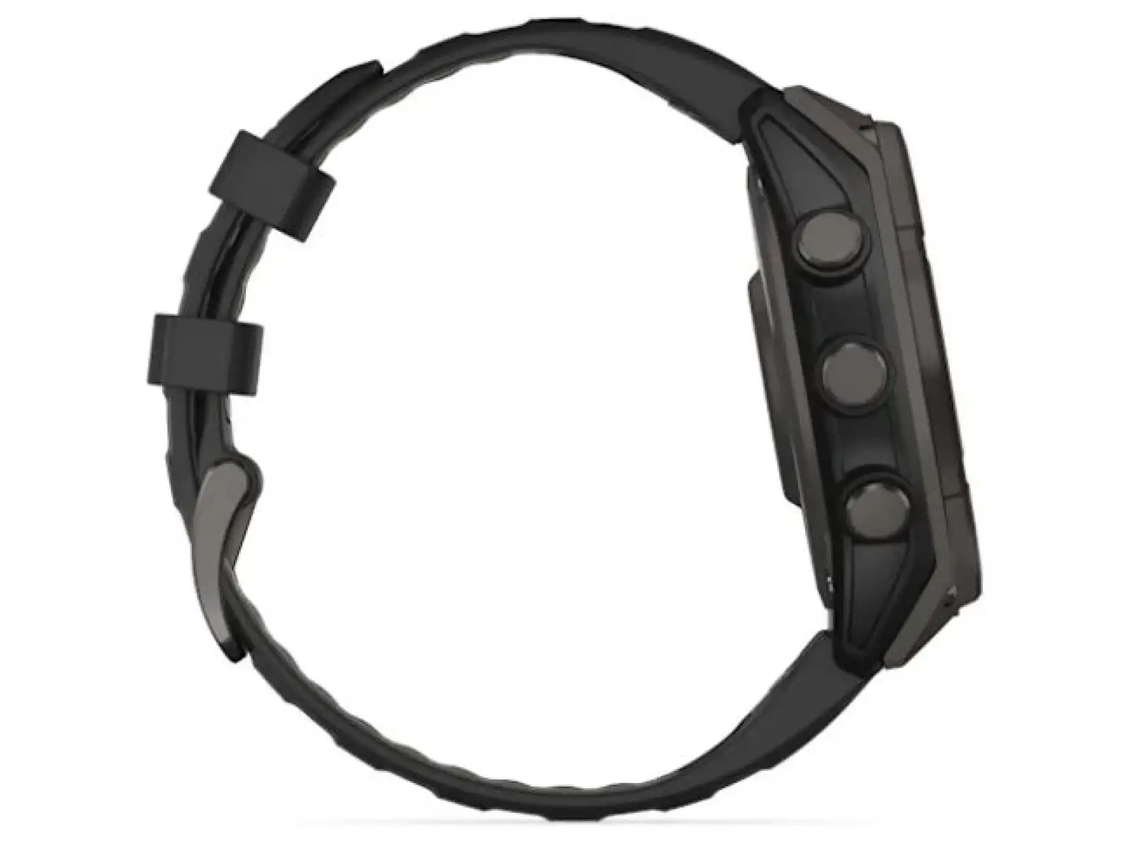 Garmin fenix 8 - 47 mm Solar Sapphire Smartwatch Carbon Gray DLC Titanium Black/Gray
