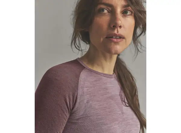 Ortovox 120 Competition Light Damen Funktionsunterhemd Langarm Dusk Rose