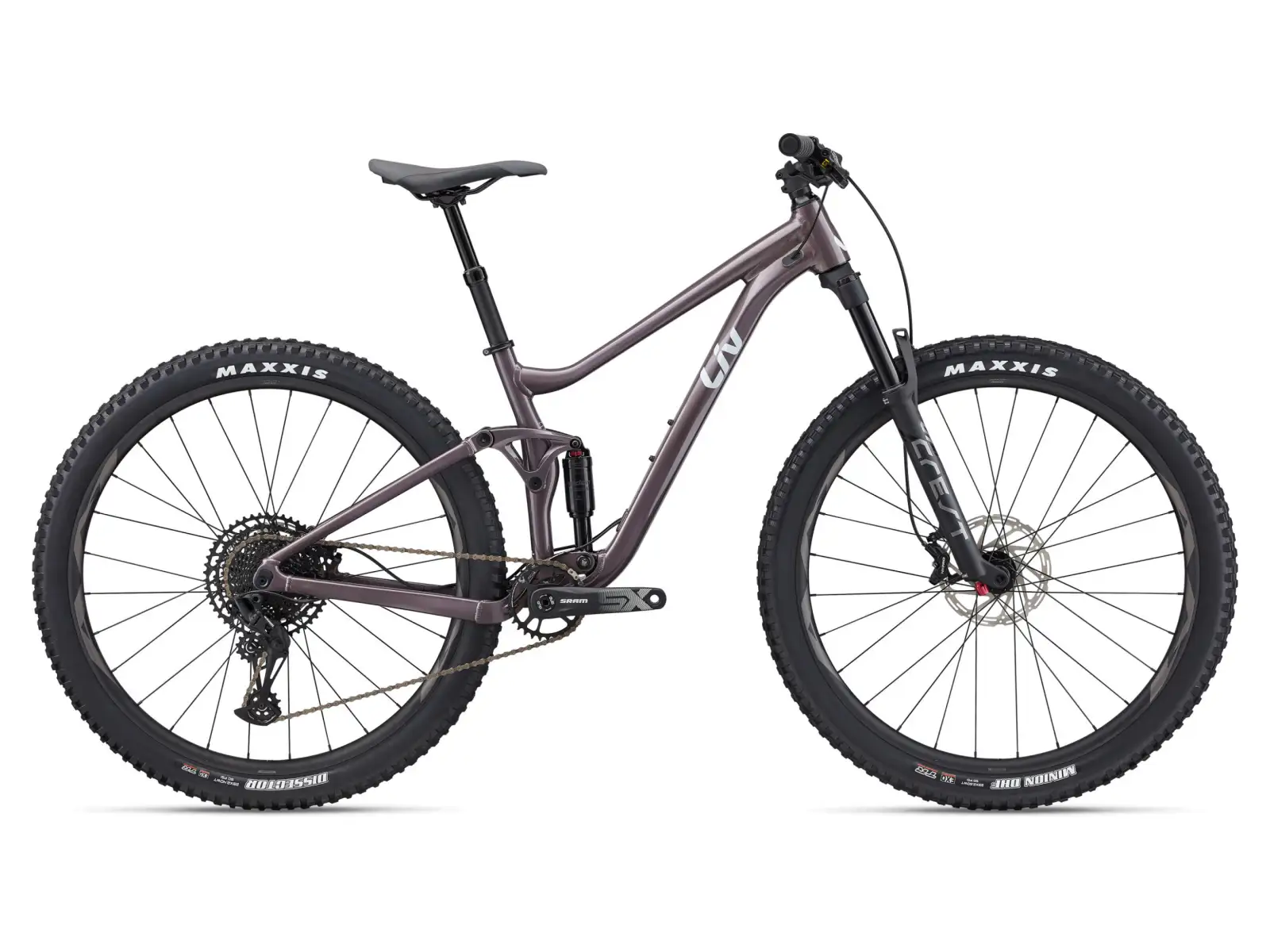 Liv Embolden 29 1 Damen-Mountainbike Charcoal Plum