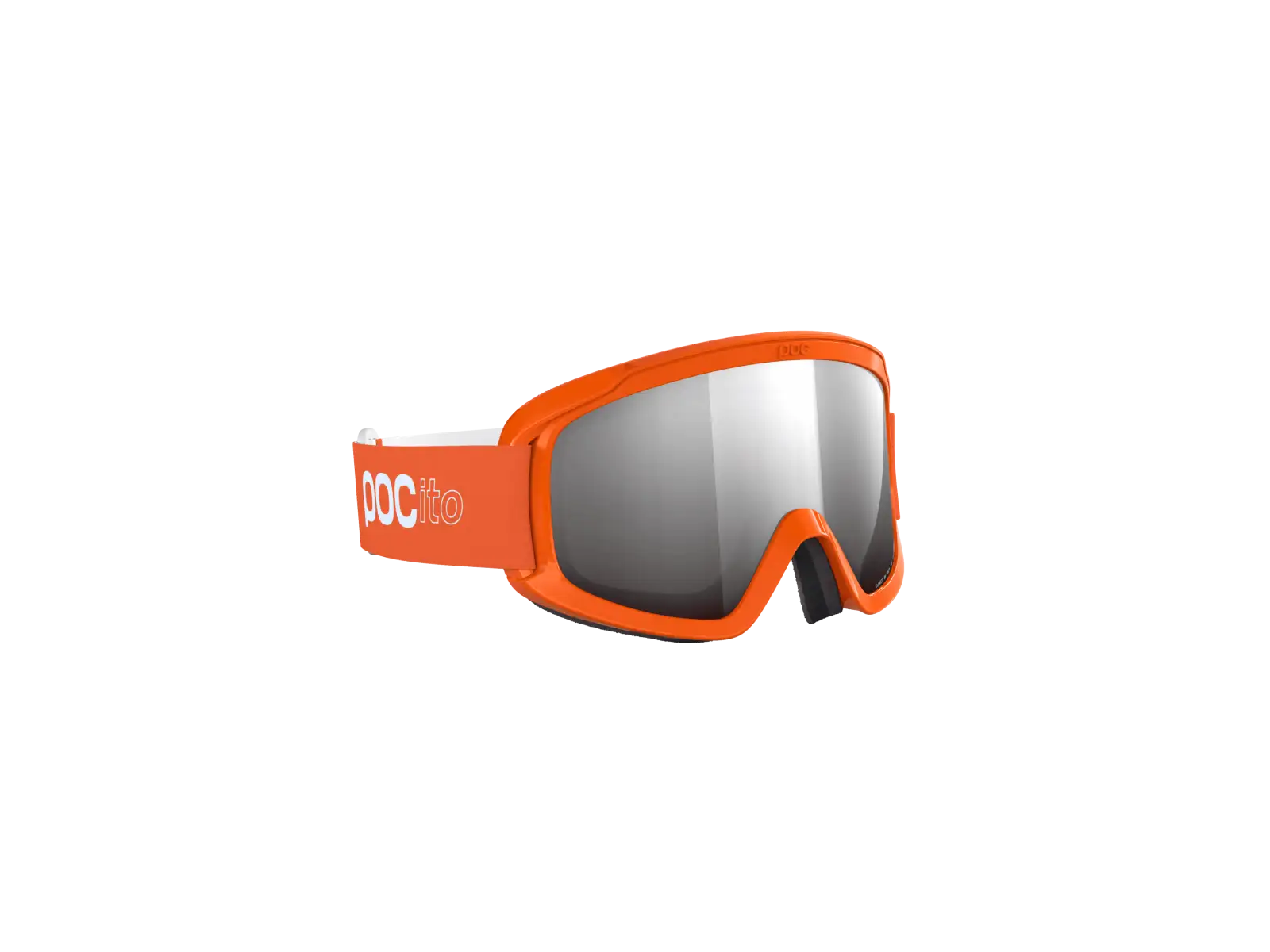 POC POCito Opsin Kinder Skibrille Fluorescent Orange/Partly Sunny Silver