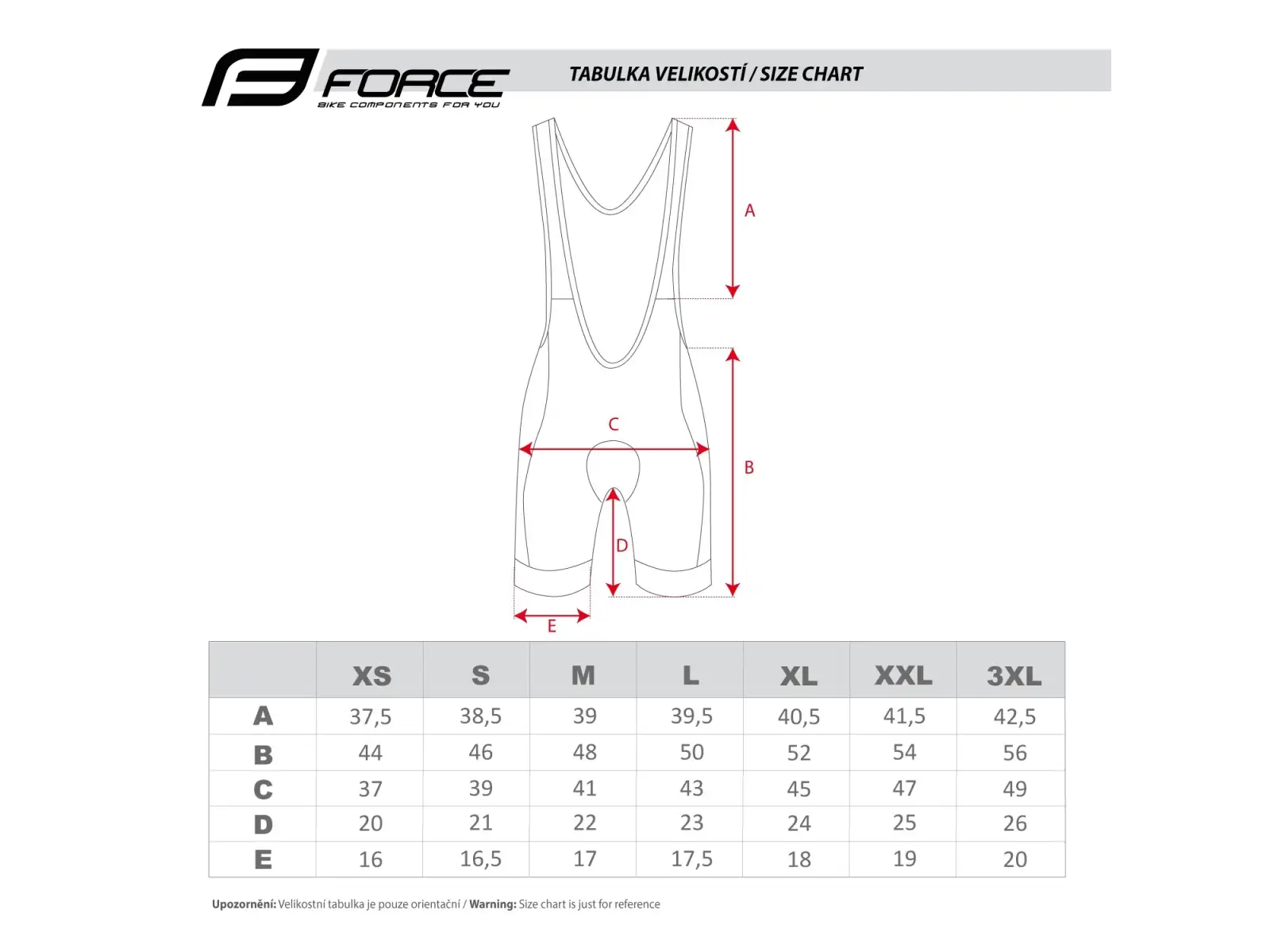 Force Fame Herren Shorts mit Polsterung und Latz schwarz/rot