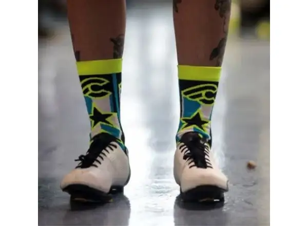 Cinelli STAR Radsocken in lebendigen Farben