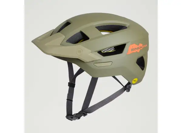 Endura Hummvee Mips Kinderhelm Tweed Green