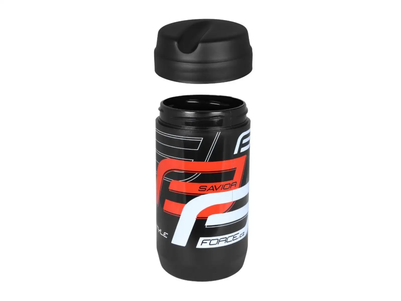 Force Werkzeugflasche 0,5 l schwarz/rot
