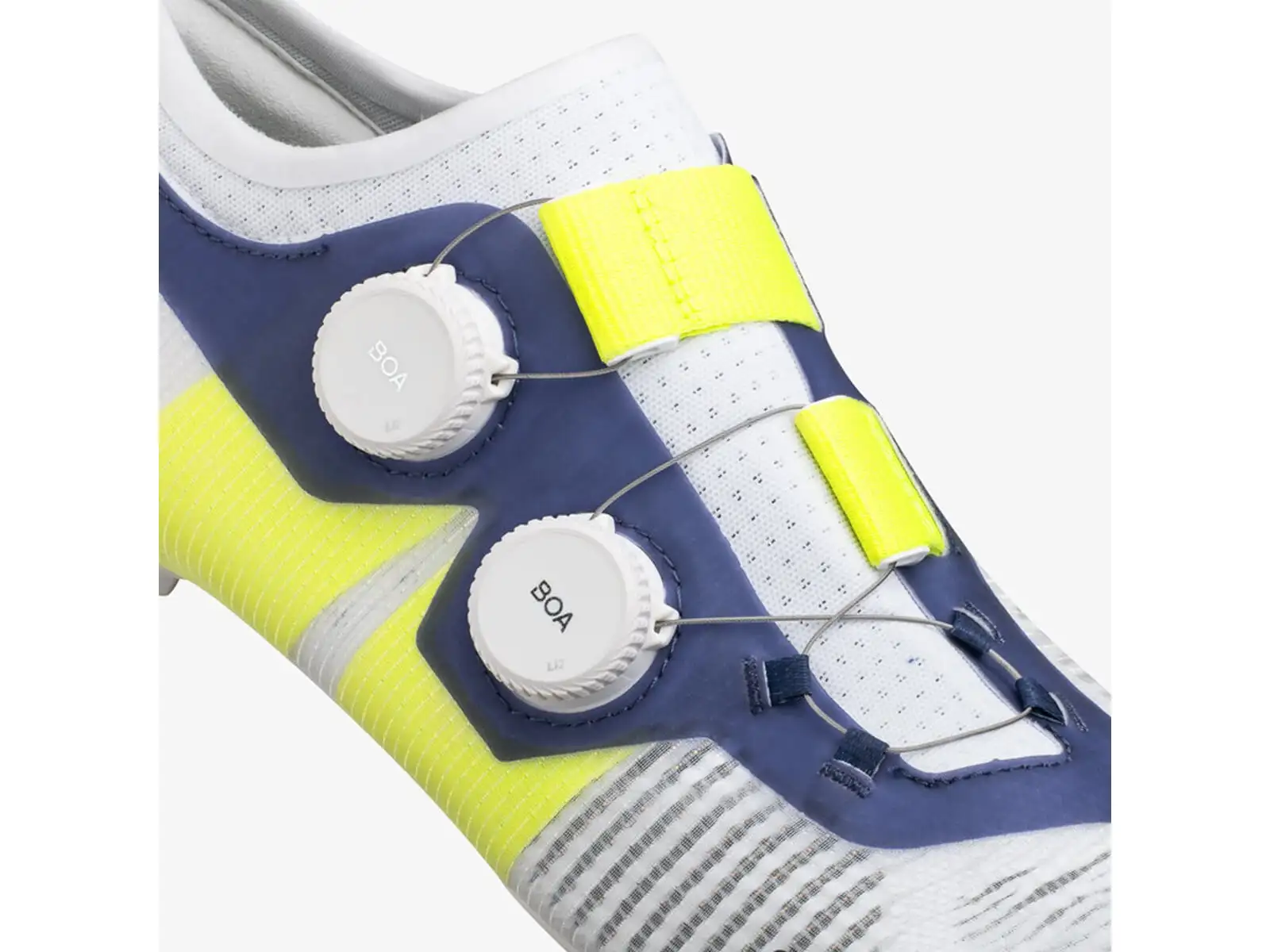 Fizik Rennradschuhe – Vento Vega Carbon White/Yellow