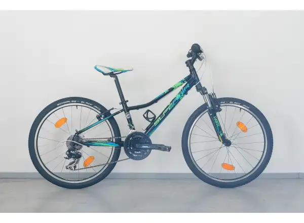 Superior Paint 24 Kinder-Mountainbike Schwarz/Grün BAZAR
