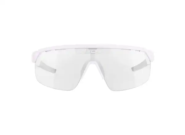 Force Enigma Pro Fahrradbrille weiß glänzend/fotochromatisches Glas