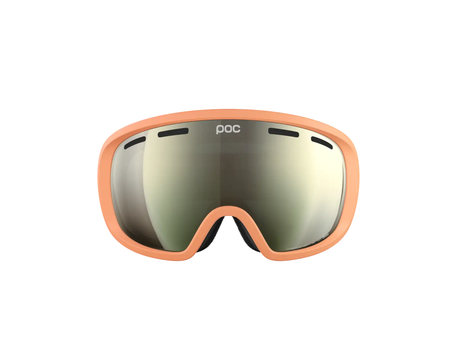 POC Fovea Skibrille Apricot Sunstone/Partly Sunny Ivory