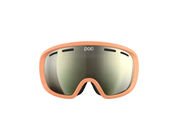 POC Fovea Skibrille Apricot Sunstone/Partly Sunny Ivory