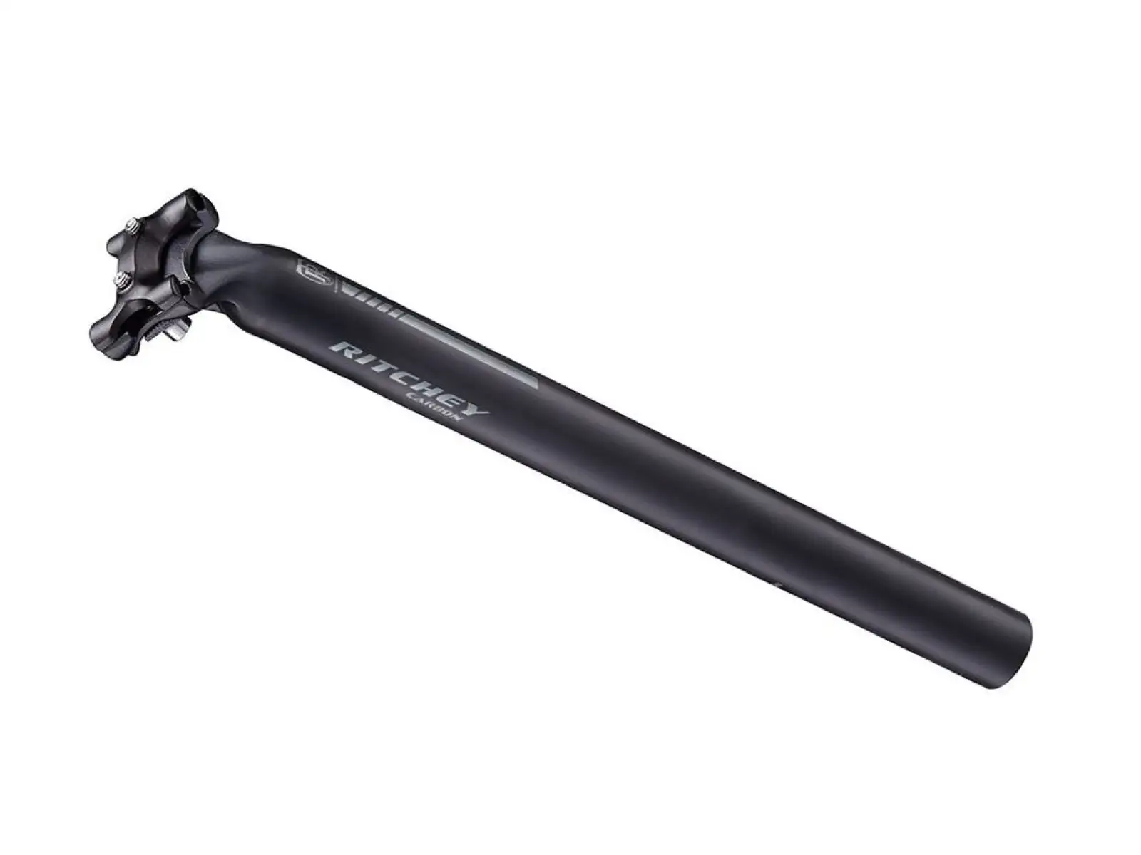 Ritchey Comp Carbon 2-Schrauben-Sattelstütze 27,2 mm Versatz 25 mm UD matt