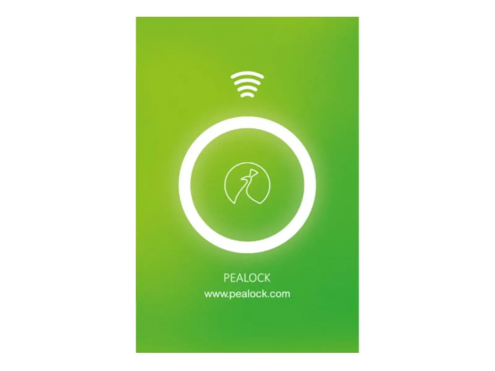 Pealock NFC Karte grün