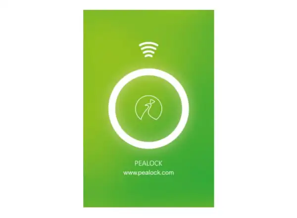 Pealock NFC Karte grün